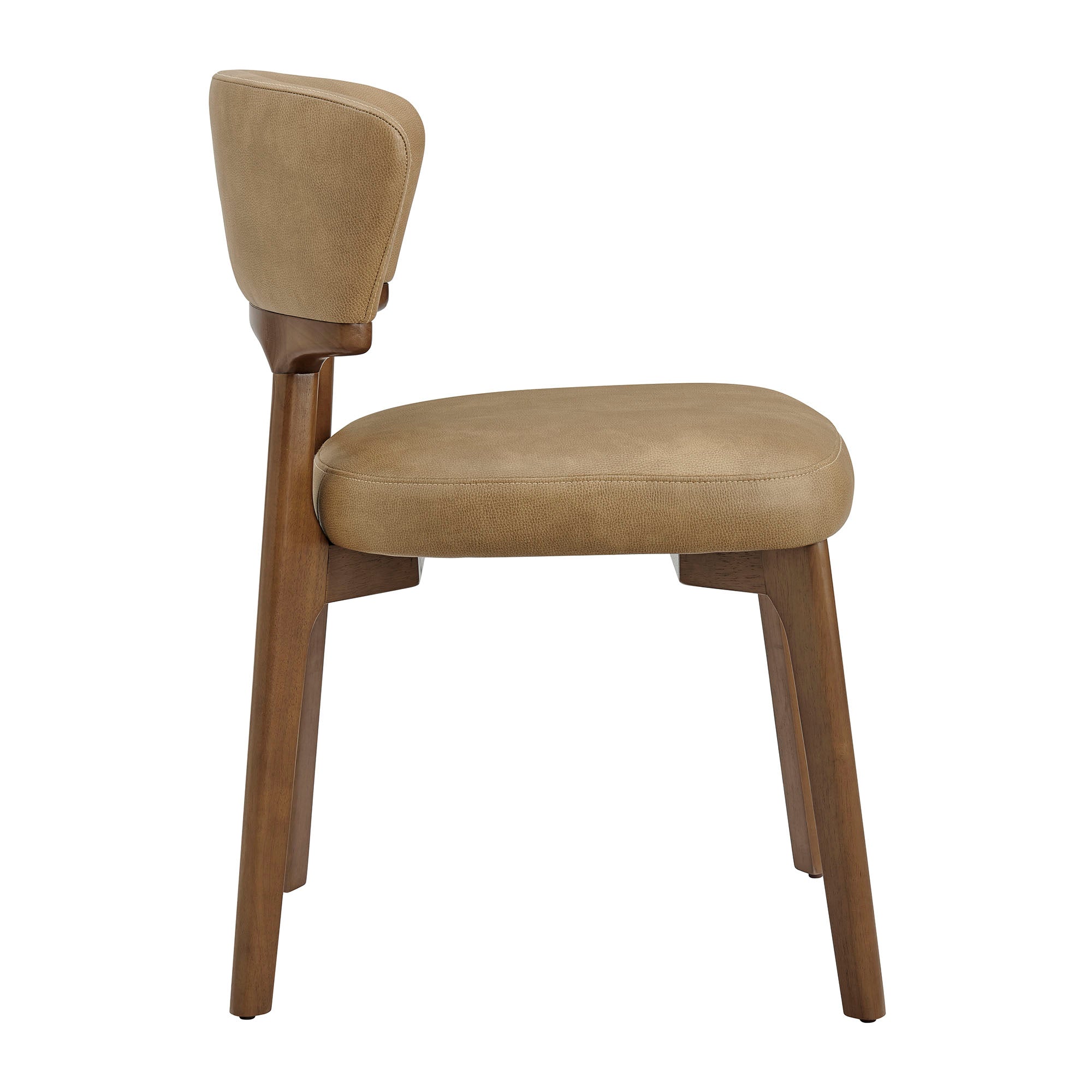 Daphne Vegan Leather Dining Chairs Set of 2 - Image 7