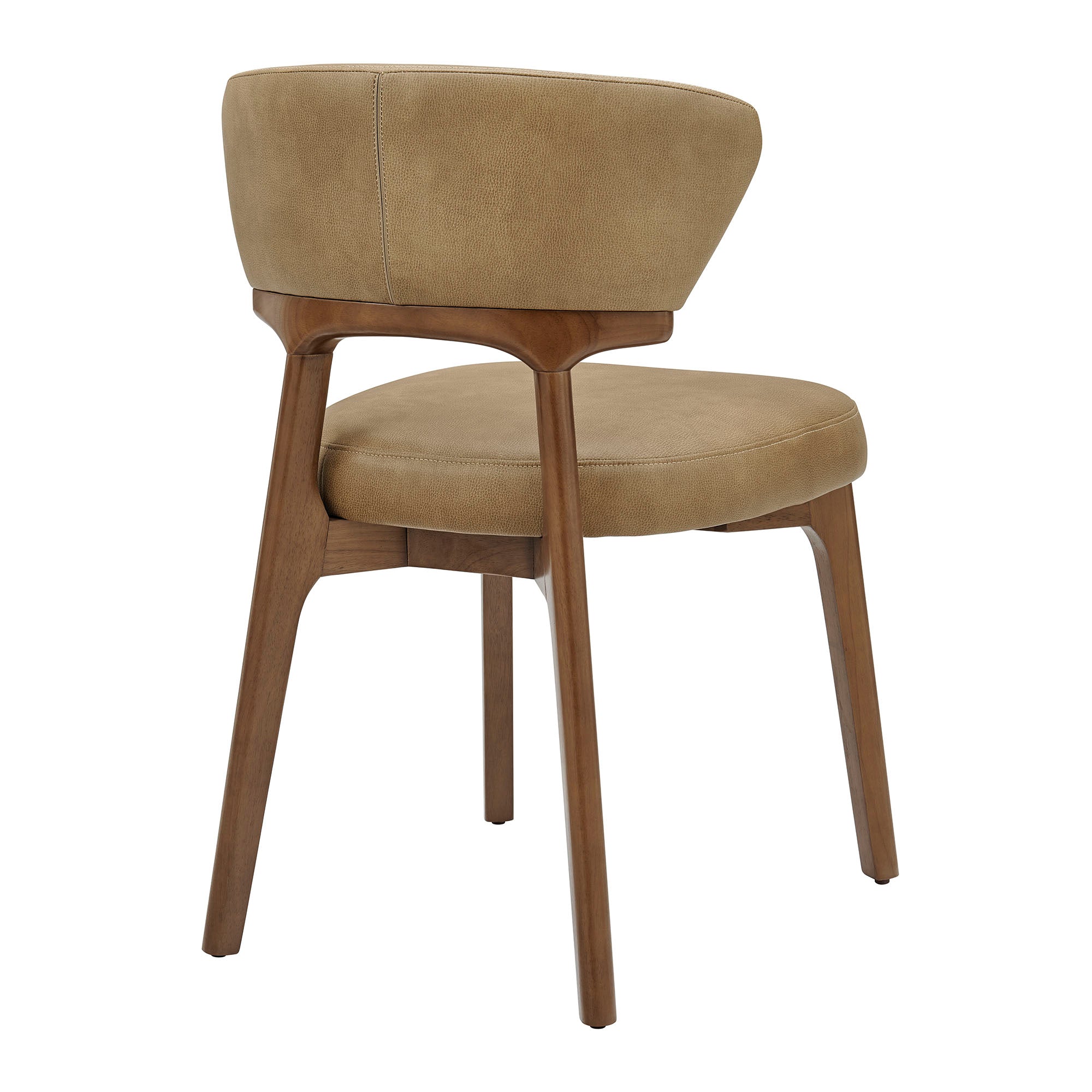 Daphne Vegan Leather Dining Chairs Set of 2 - Image 8