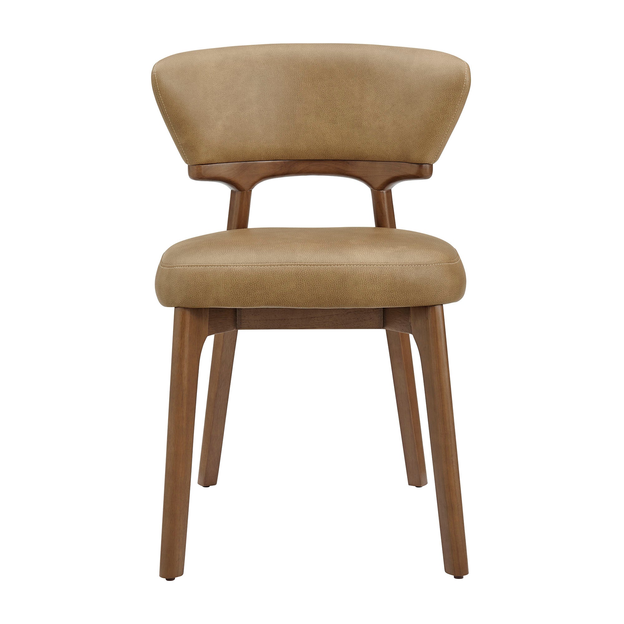 Daphne Vegan Leather Dining Chairs Set of 2 - Image 9