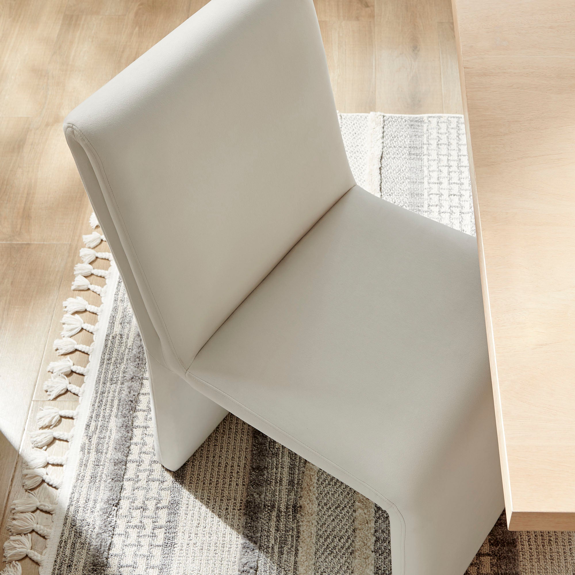 Emory Performance Velvet Dining Side Chair Set of 2 view 5