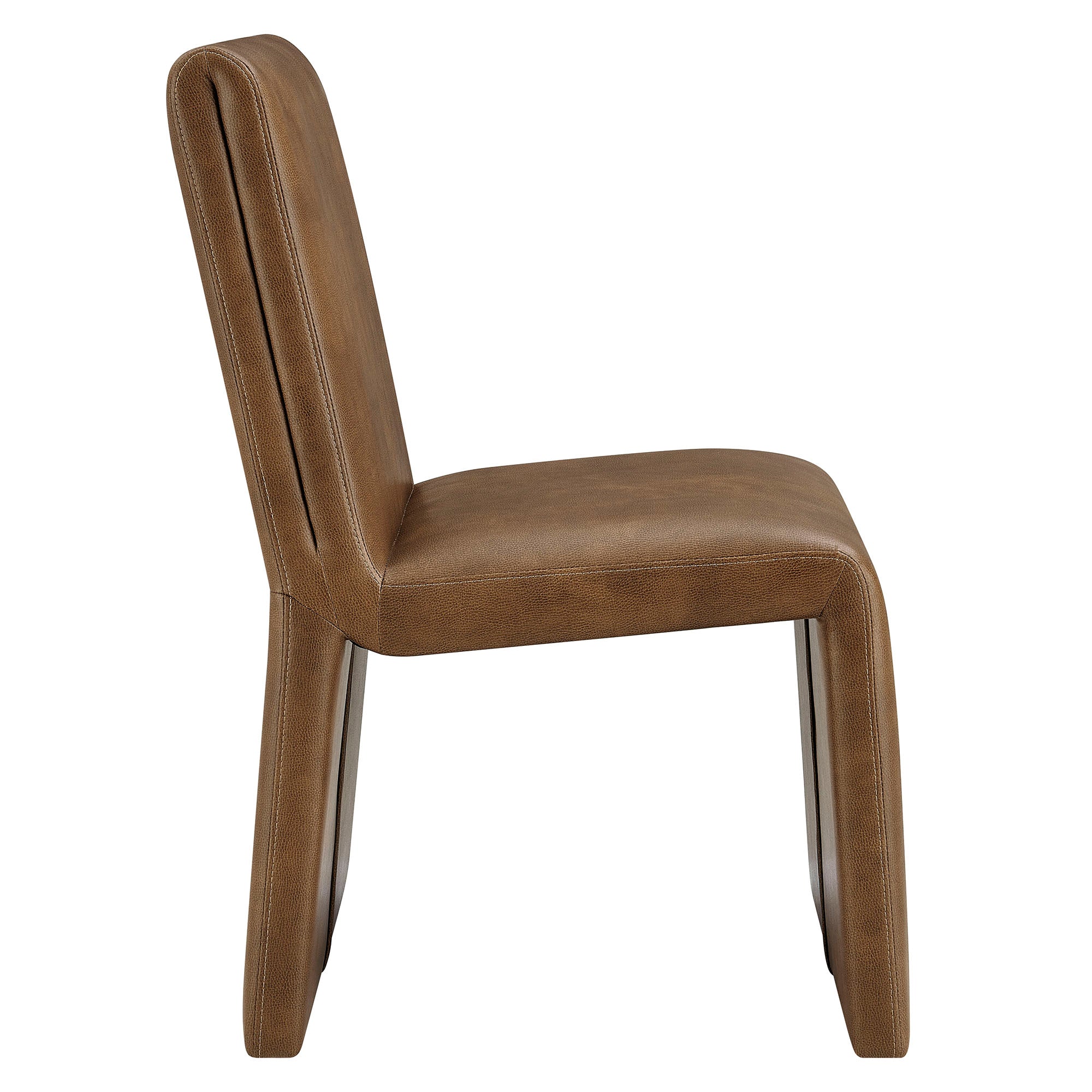 Emory Vegan Leather Dining Side Chair Set of 2 view 7