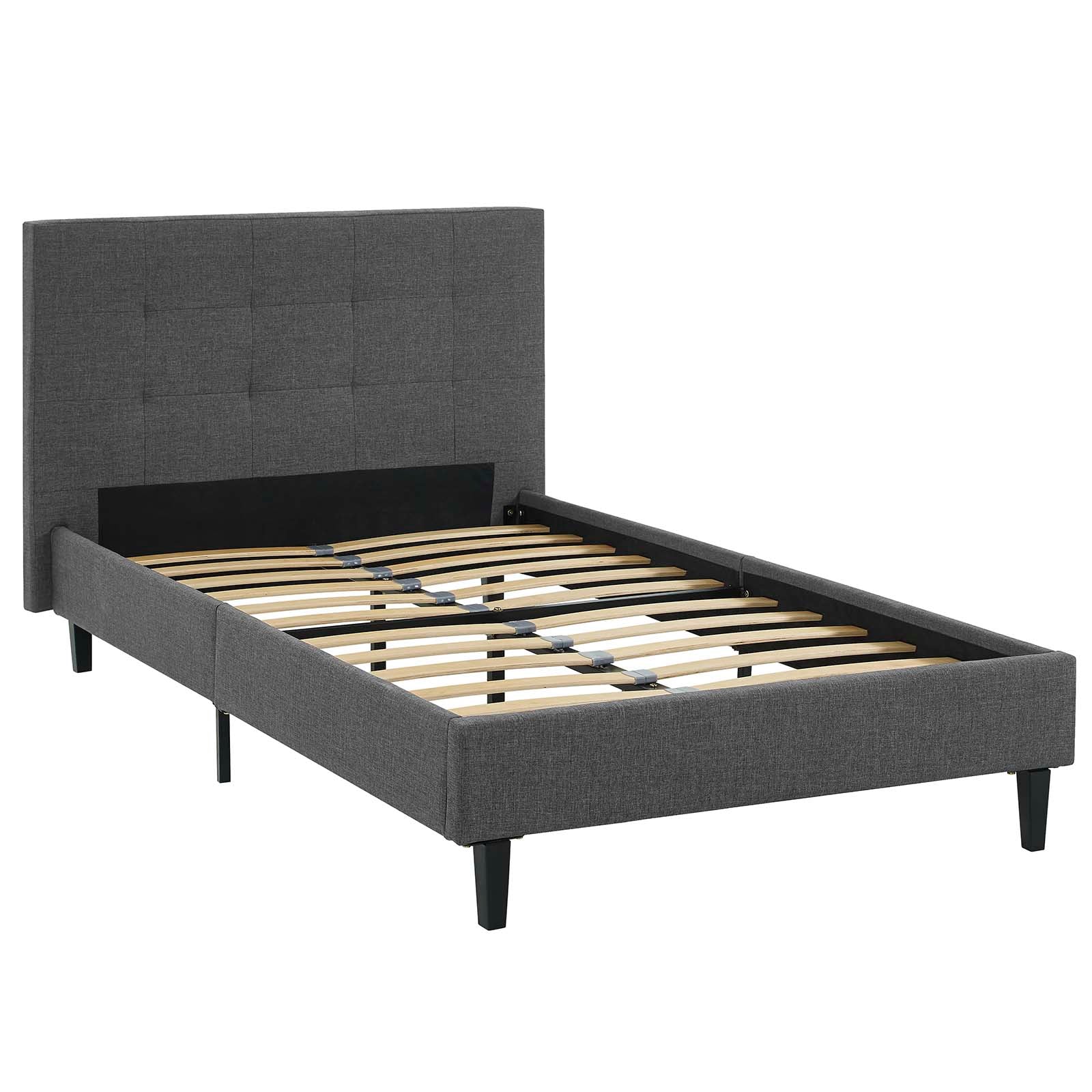 Linnea Fabric Bed view 3