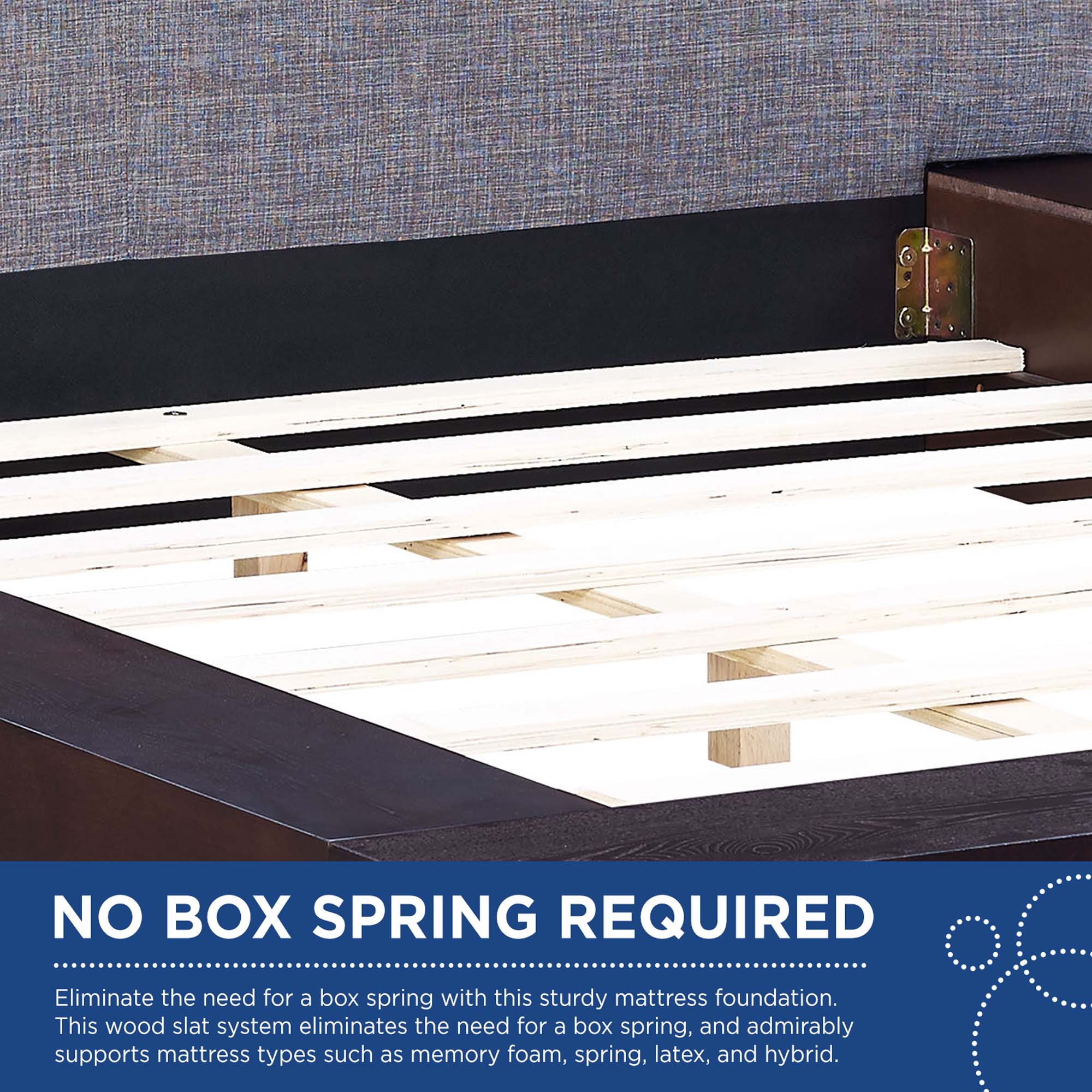 Freja Platform Bed view 3