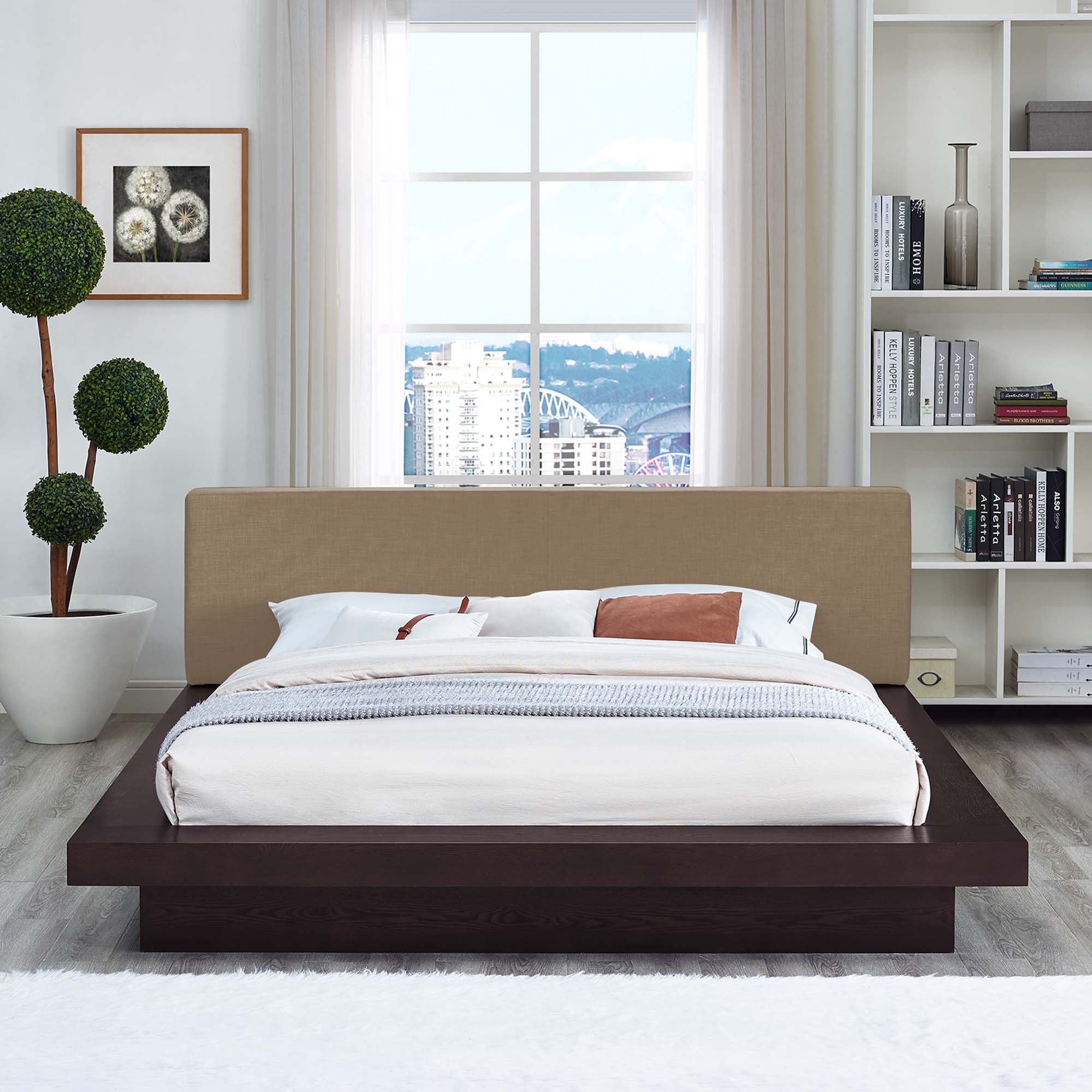 Freja Platform Bed view 8