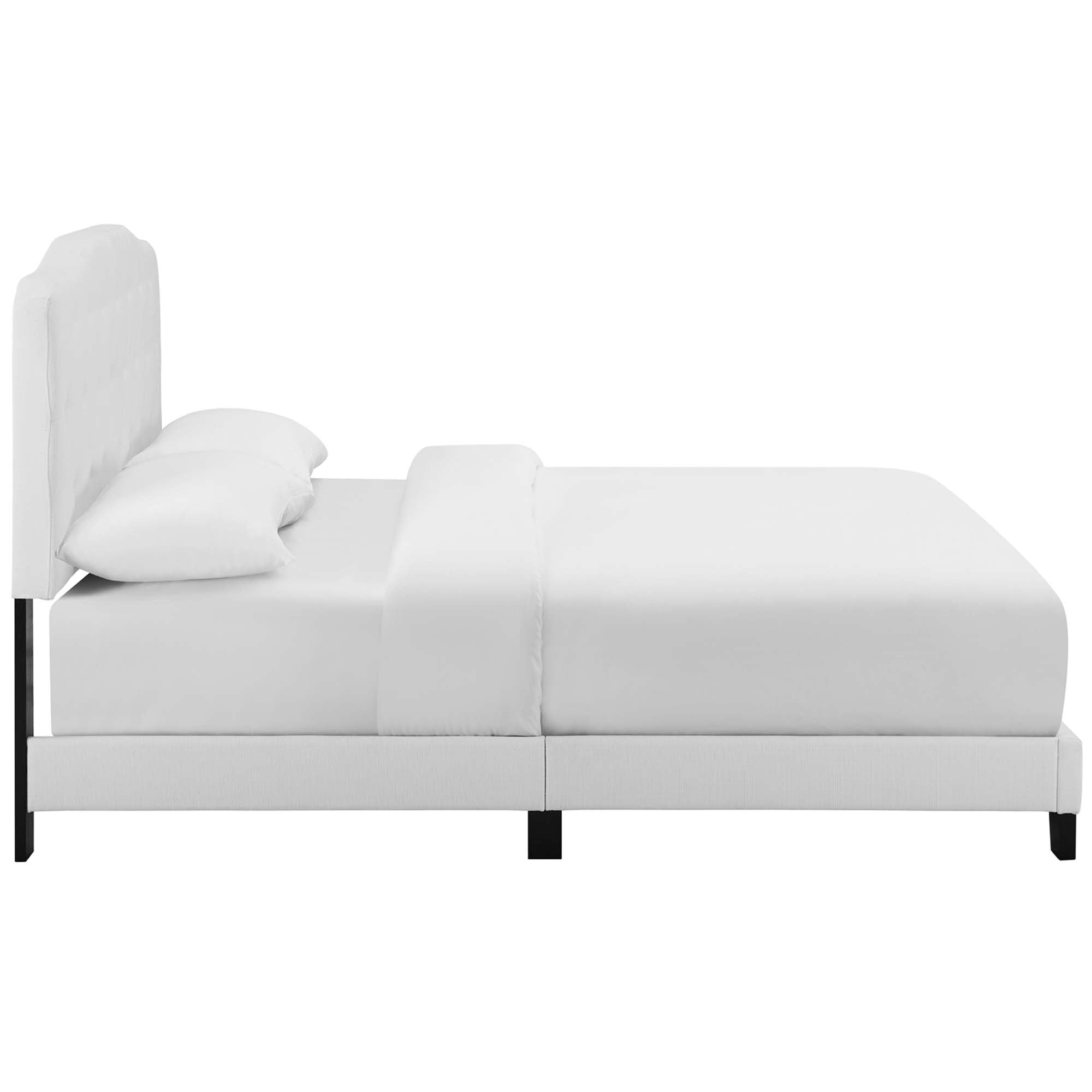Amelia Upholstered Fabric Bed view 4