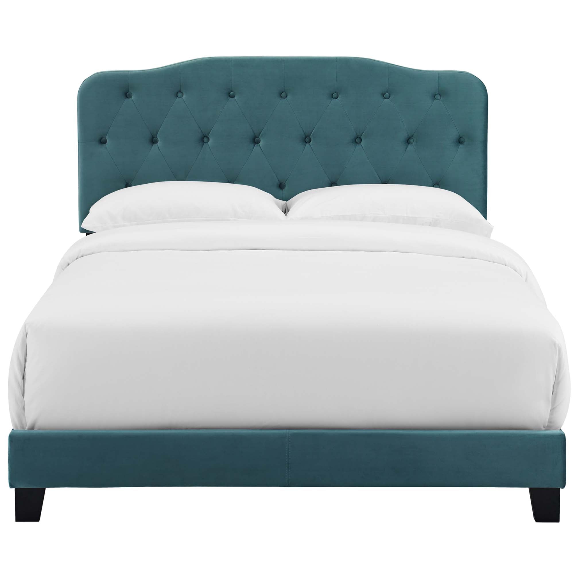 Amelia Performance Velvet Bed view 5