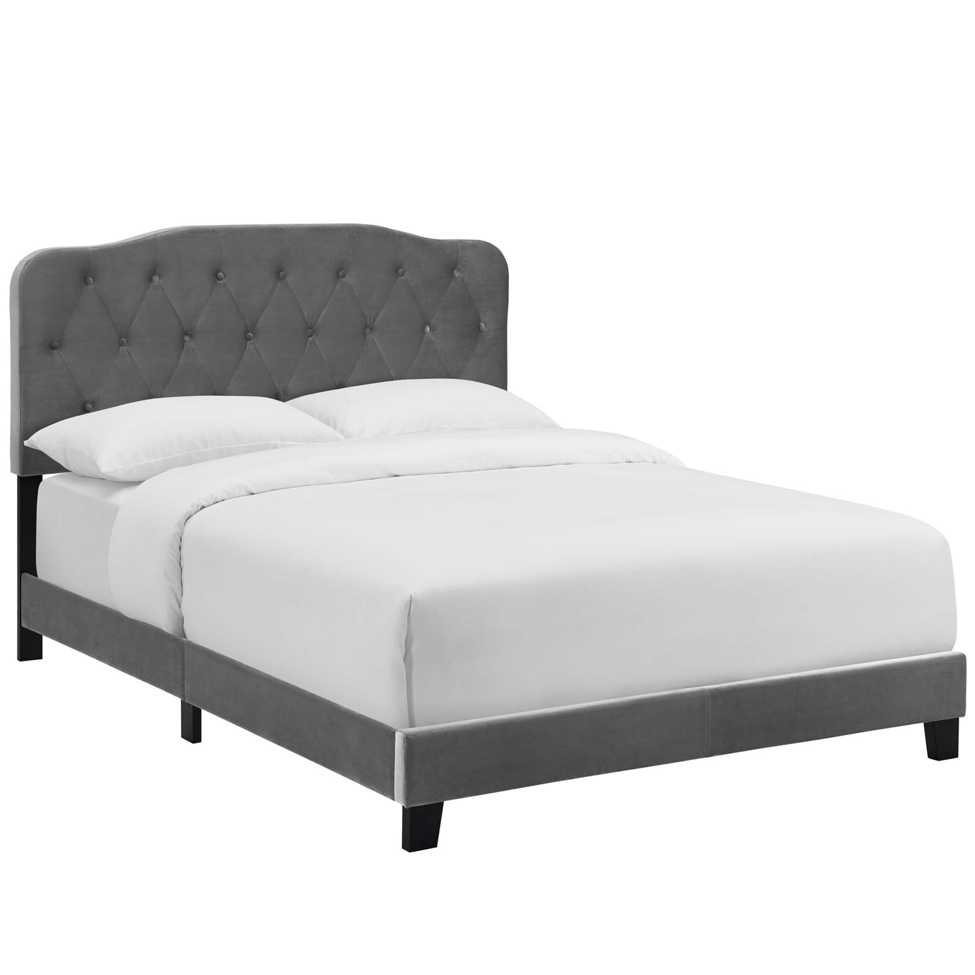 Amelia Performance Velvet Bed view 8