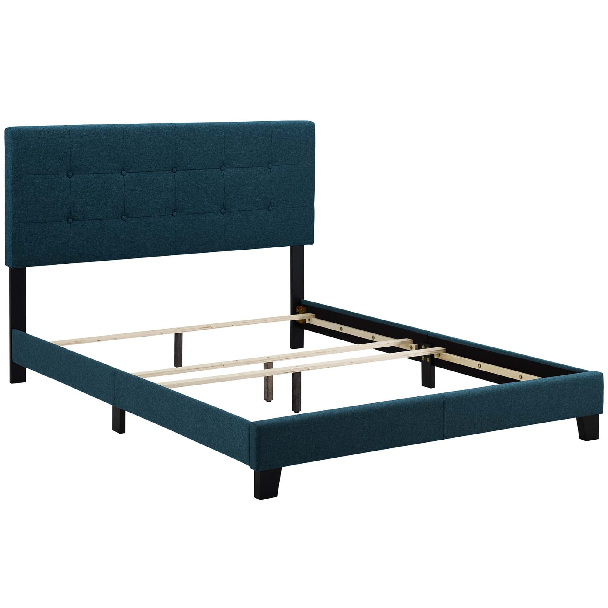 Amira Upholstered Fabric Bed view 7