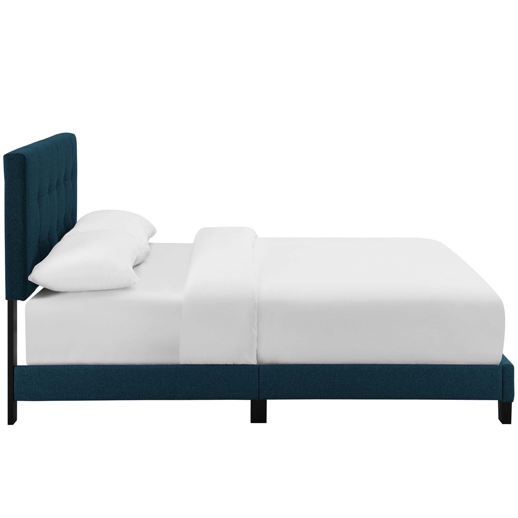 Amira Upholstered Fabric Bed view 5