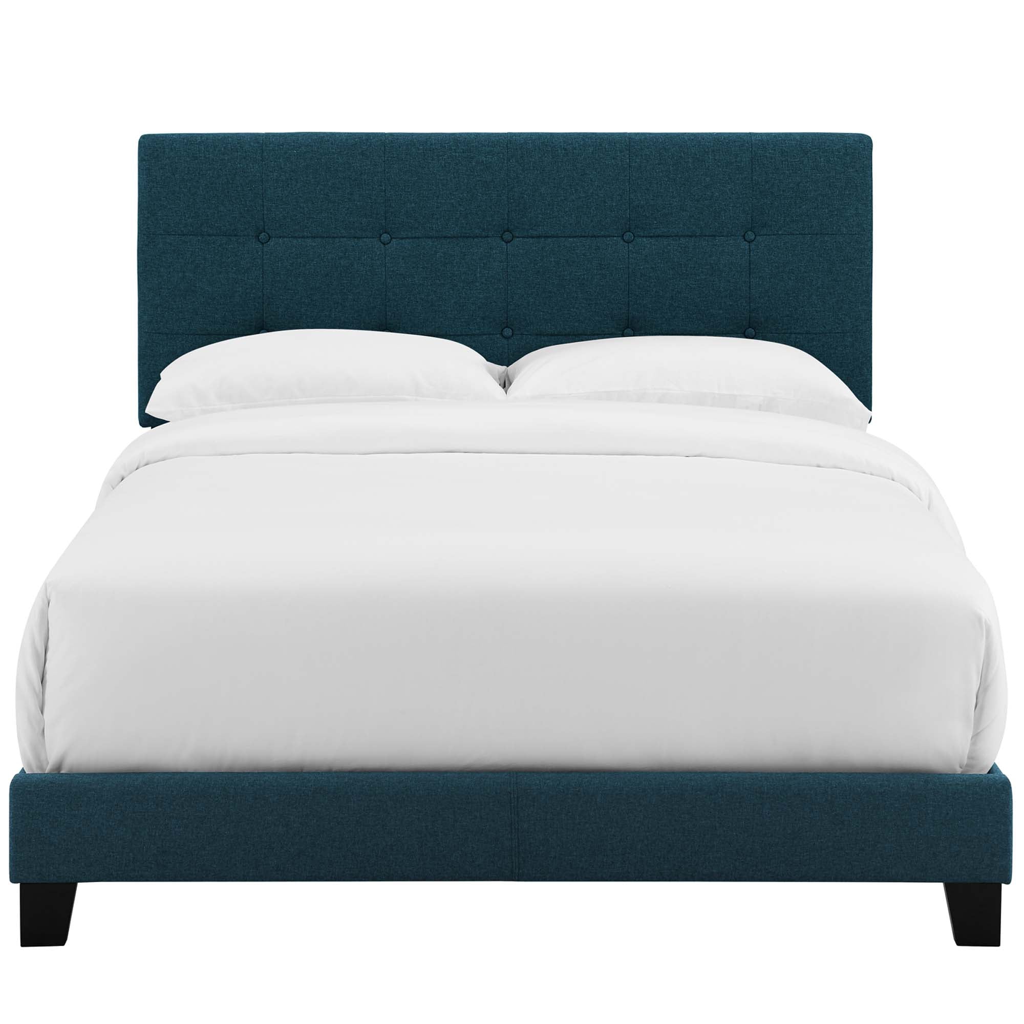 Amira Upholstered Fabric Bed view 6