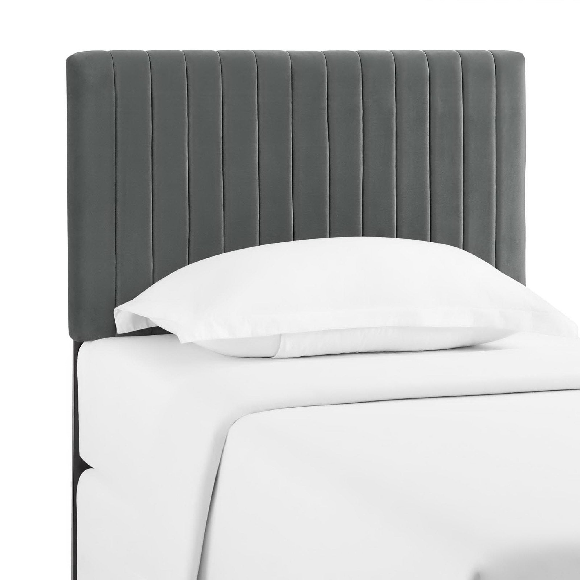 Keira Performance Velvet Headboard view 1