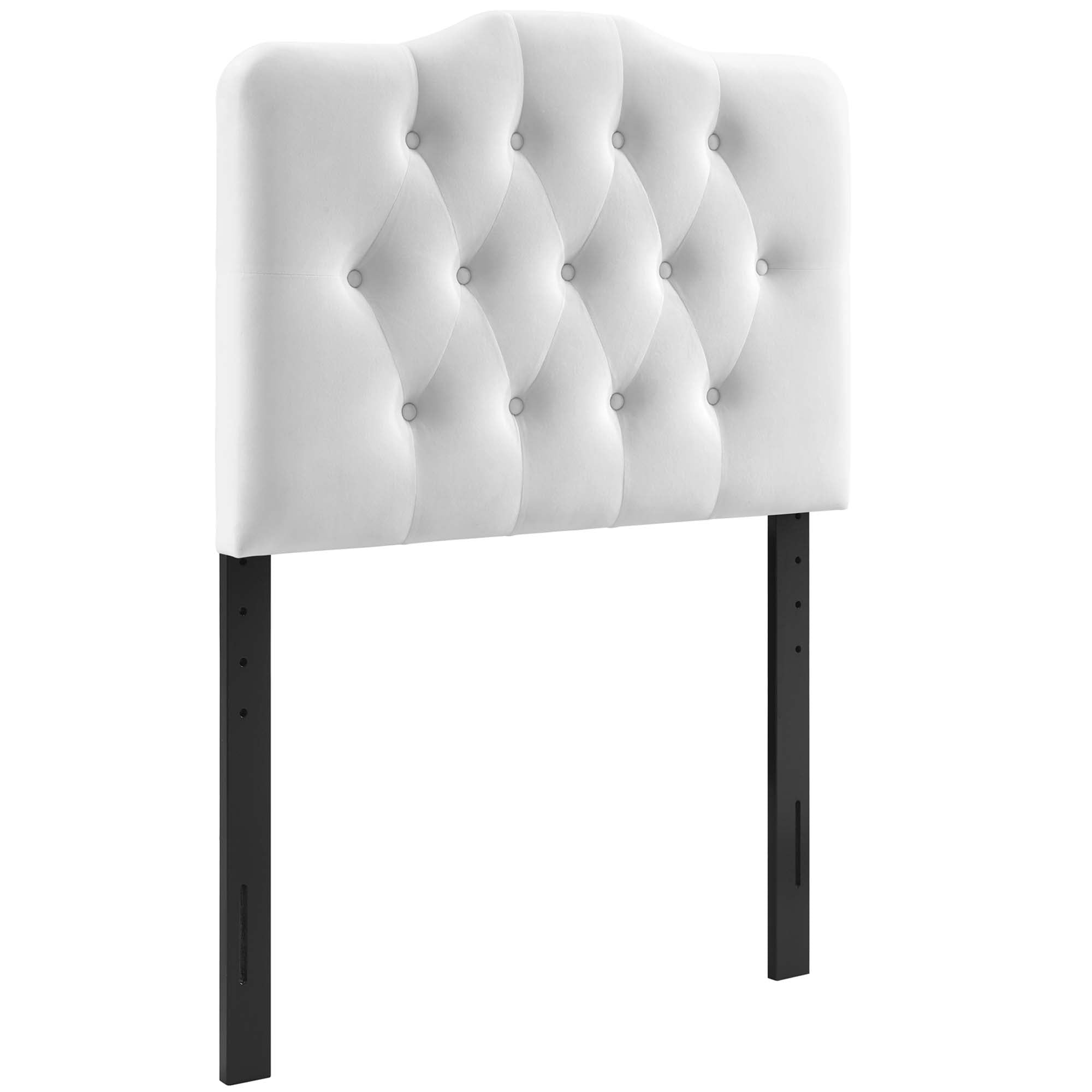 Annabel Diamond Tufted Performance Velvet Headboard view 1
