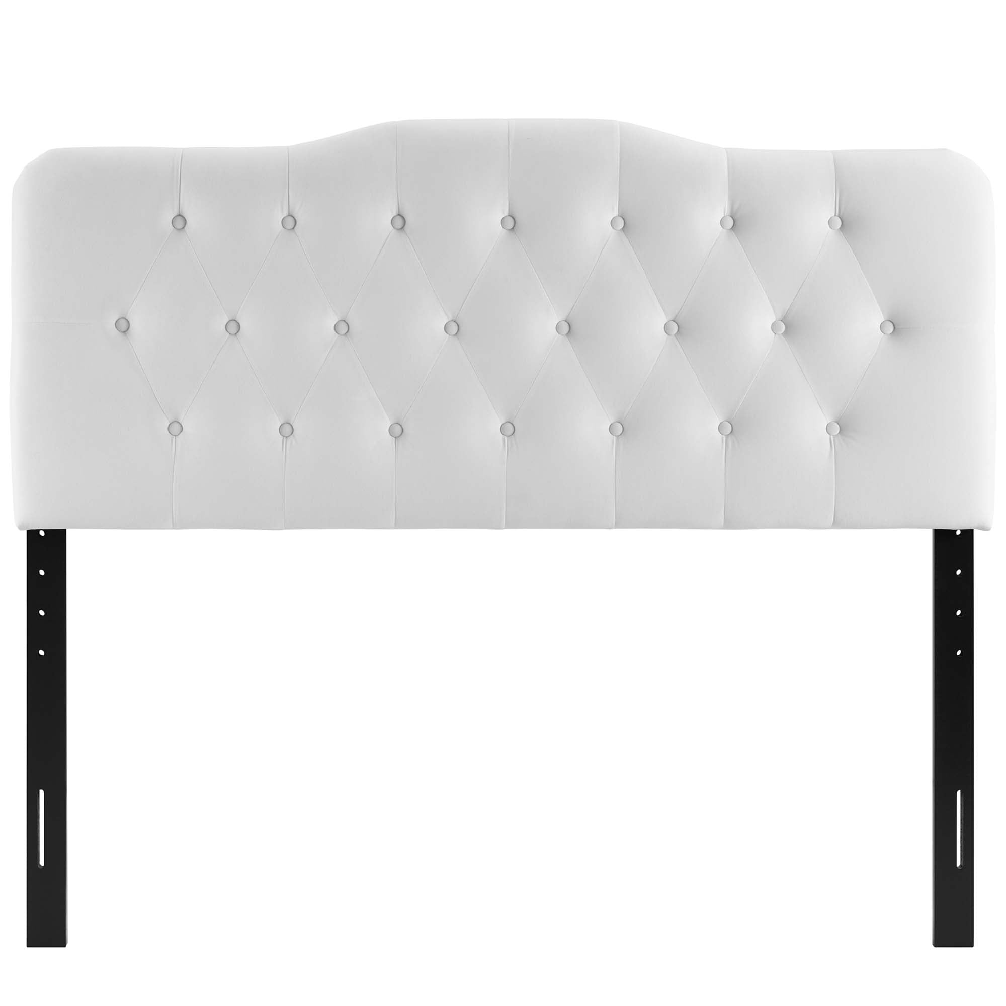 Annabel Diamond Tufted Performance Velvet Headboard view 8
