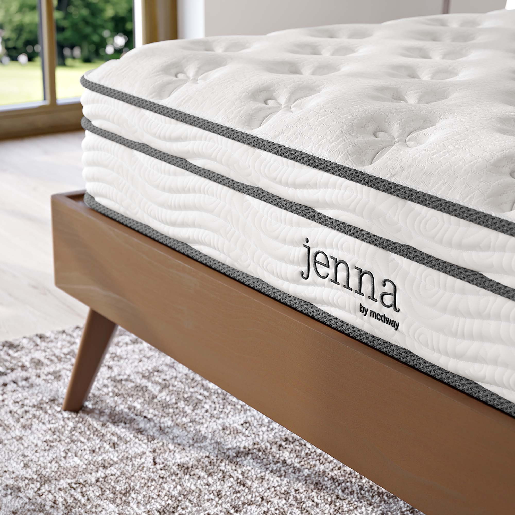 Jenna Innerspring and Foam Mattress view 3
