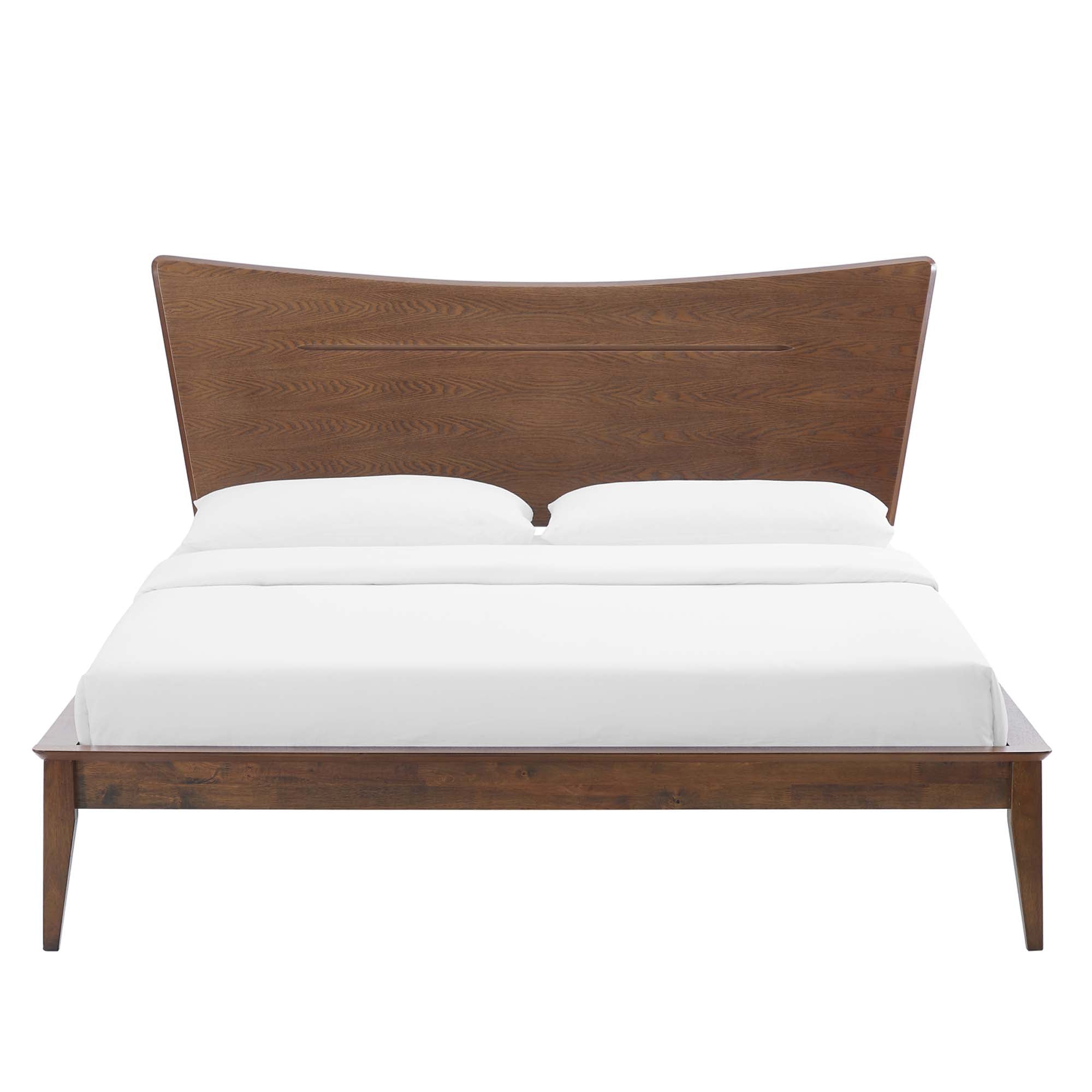 Astra Wood Platform Bed view 7