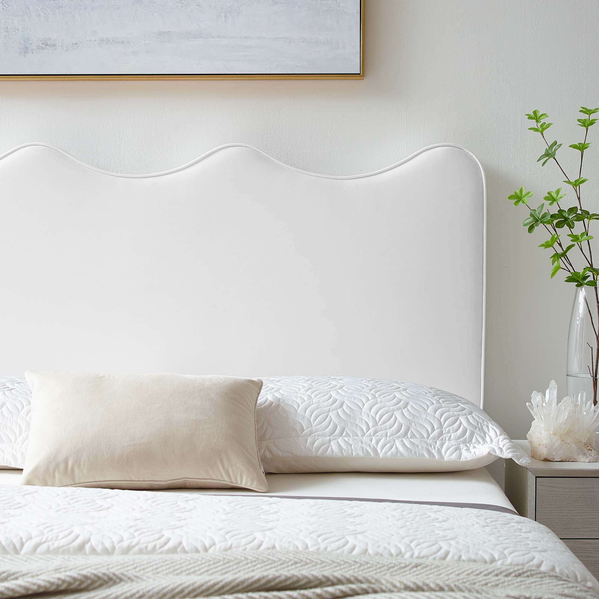 Athena Performance Velvet /Queen Headboard view 6