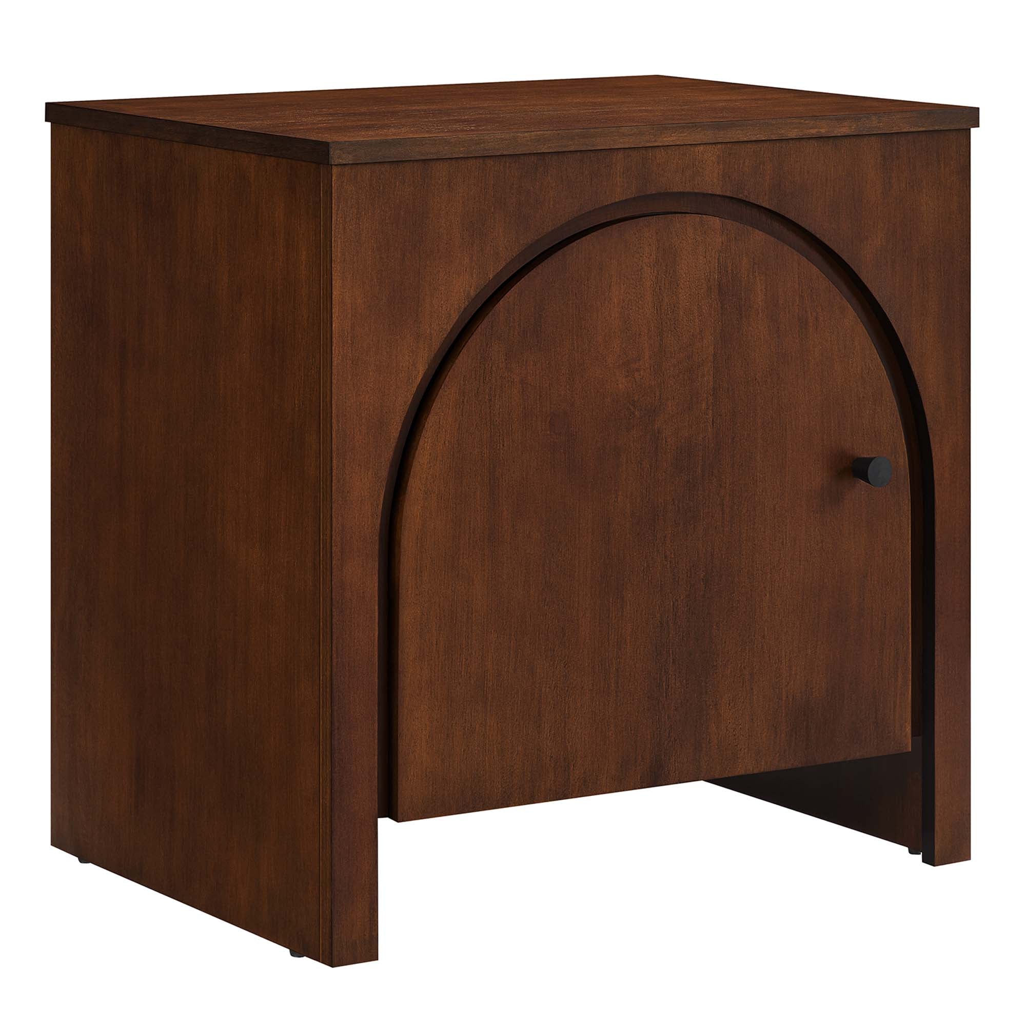 Appia Arched Door Nightstand view 1
