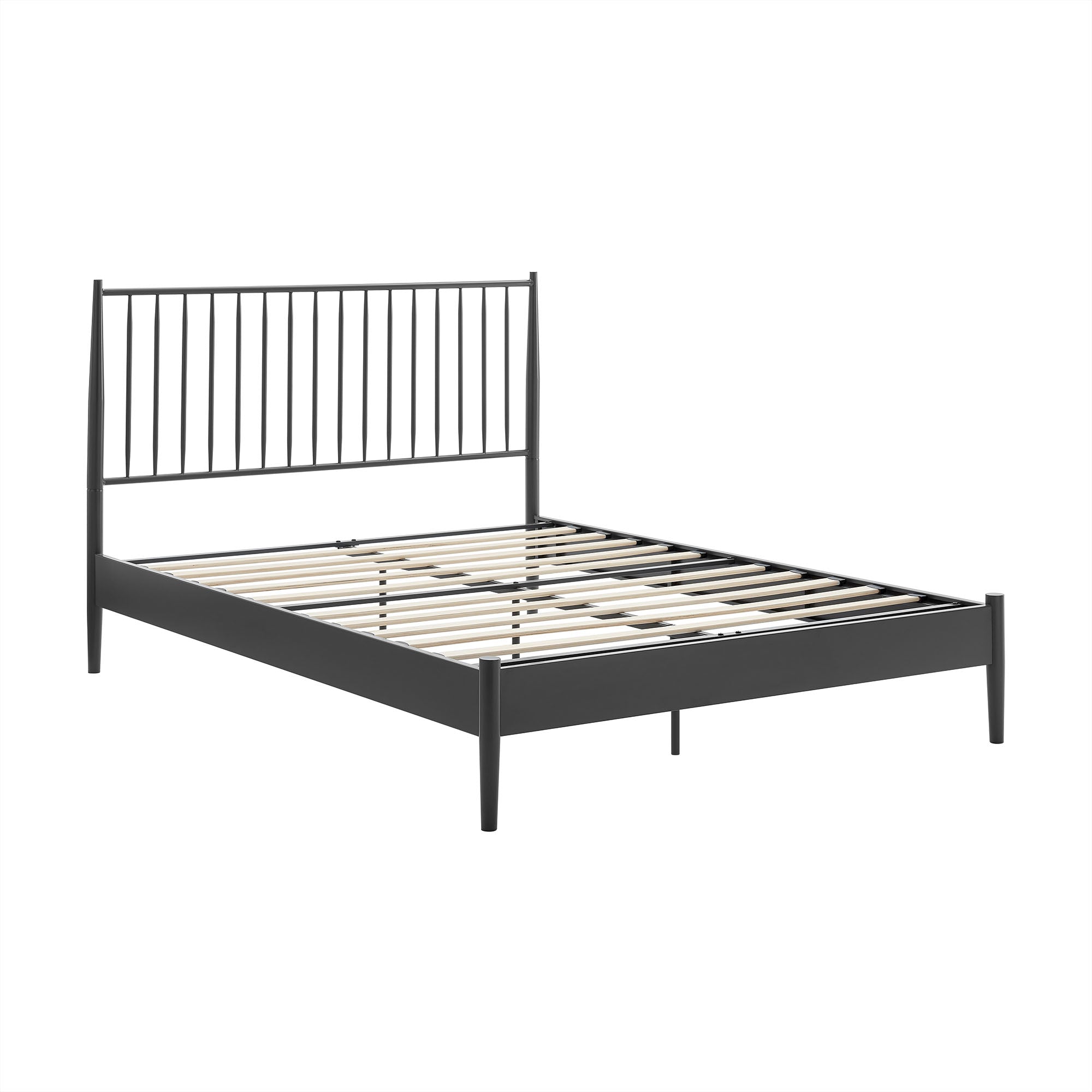 Adair Metal Spindle Platform Bed view 1