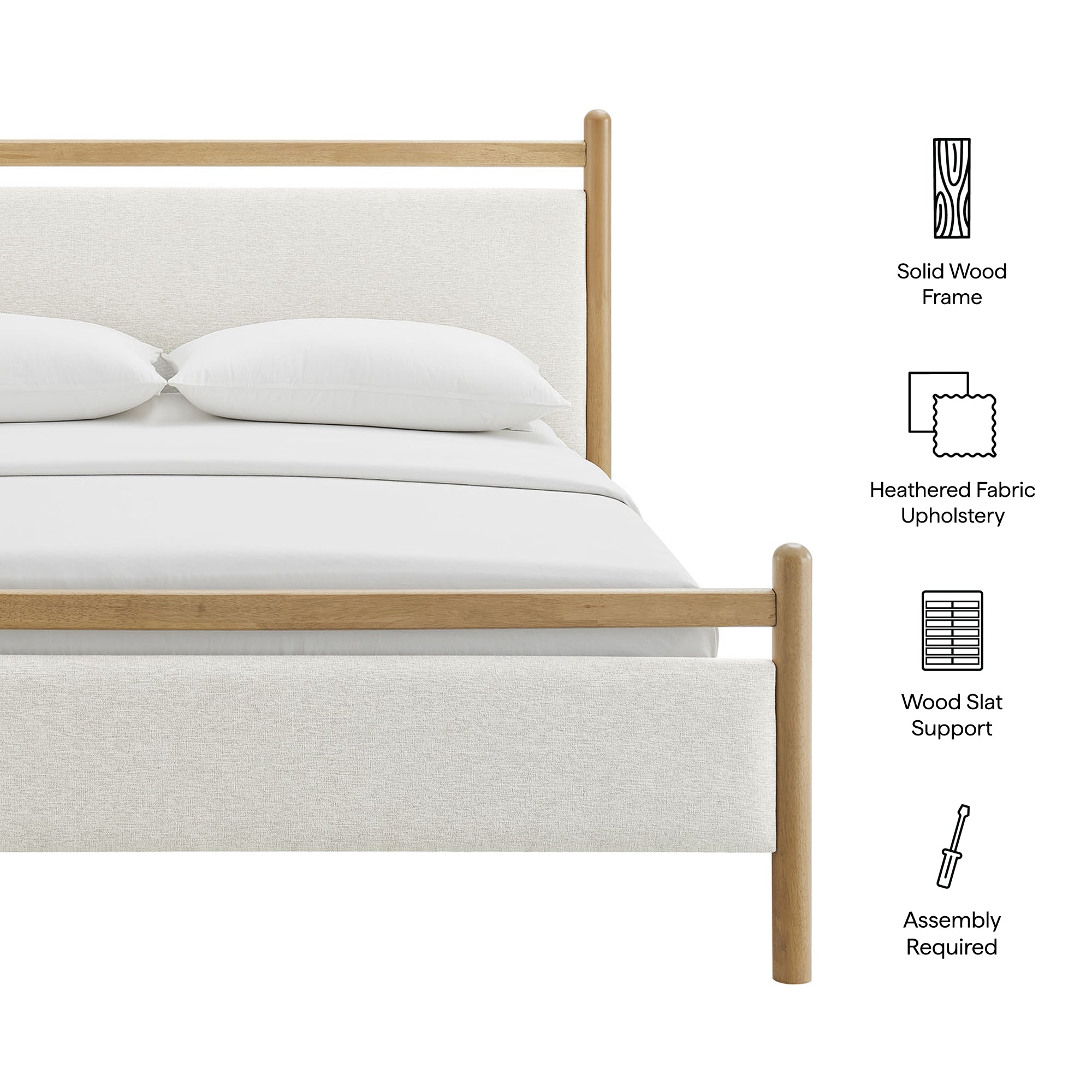 Ginny Platform Bed Frame view 3