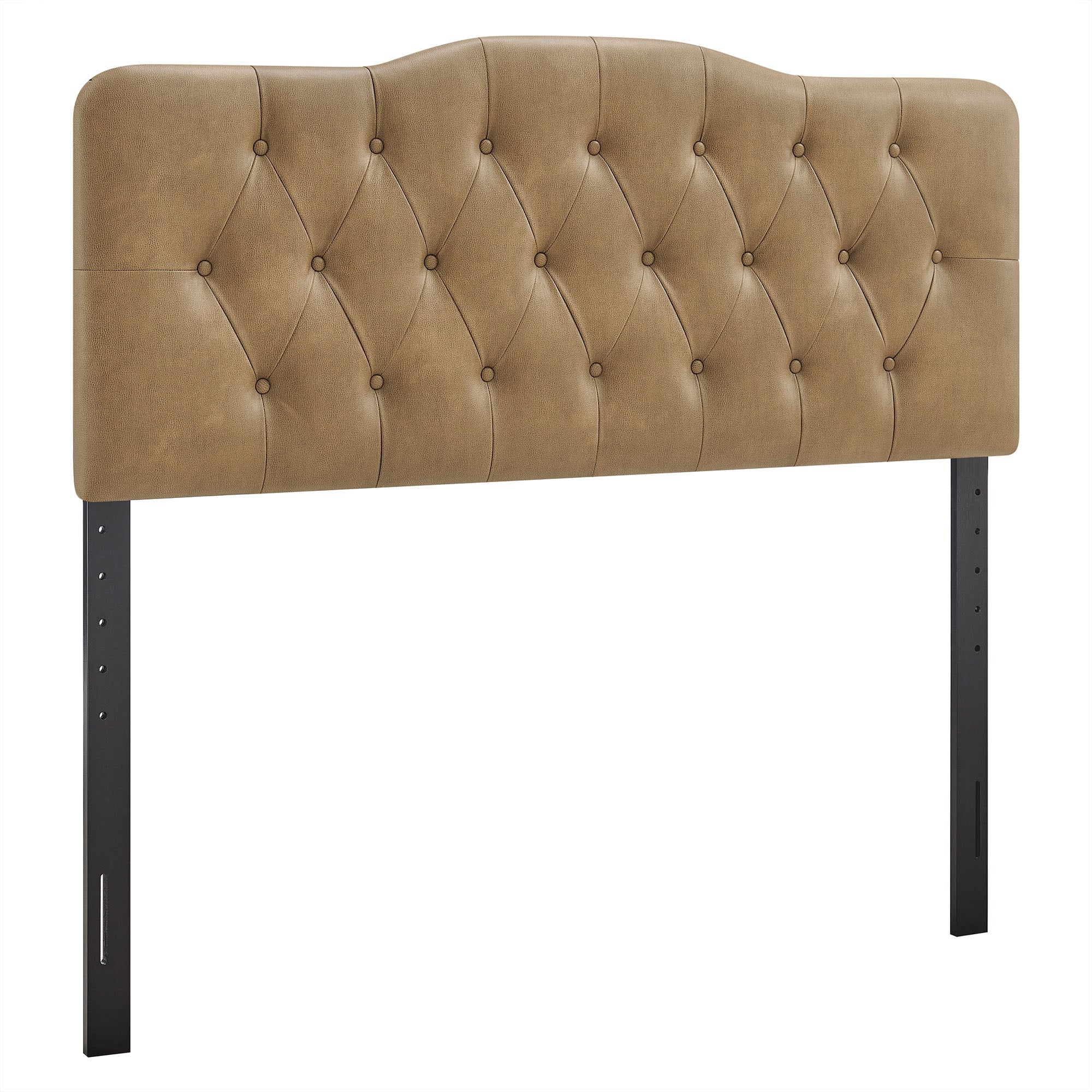 Annabel Faux Leather Queen Headboard view 1