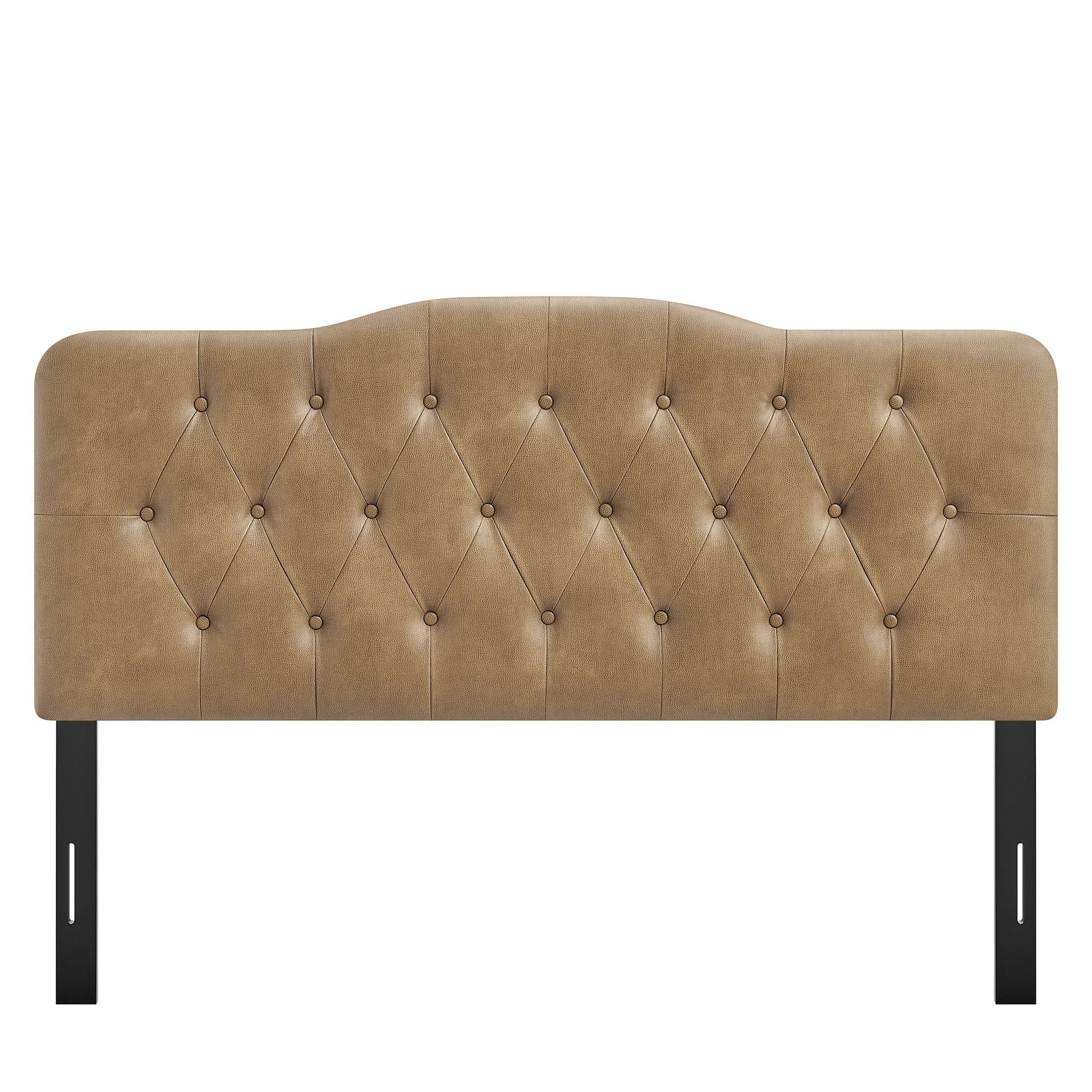 Annabel Faux Leather Queen Headboard view 5