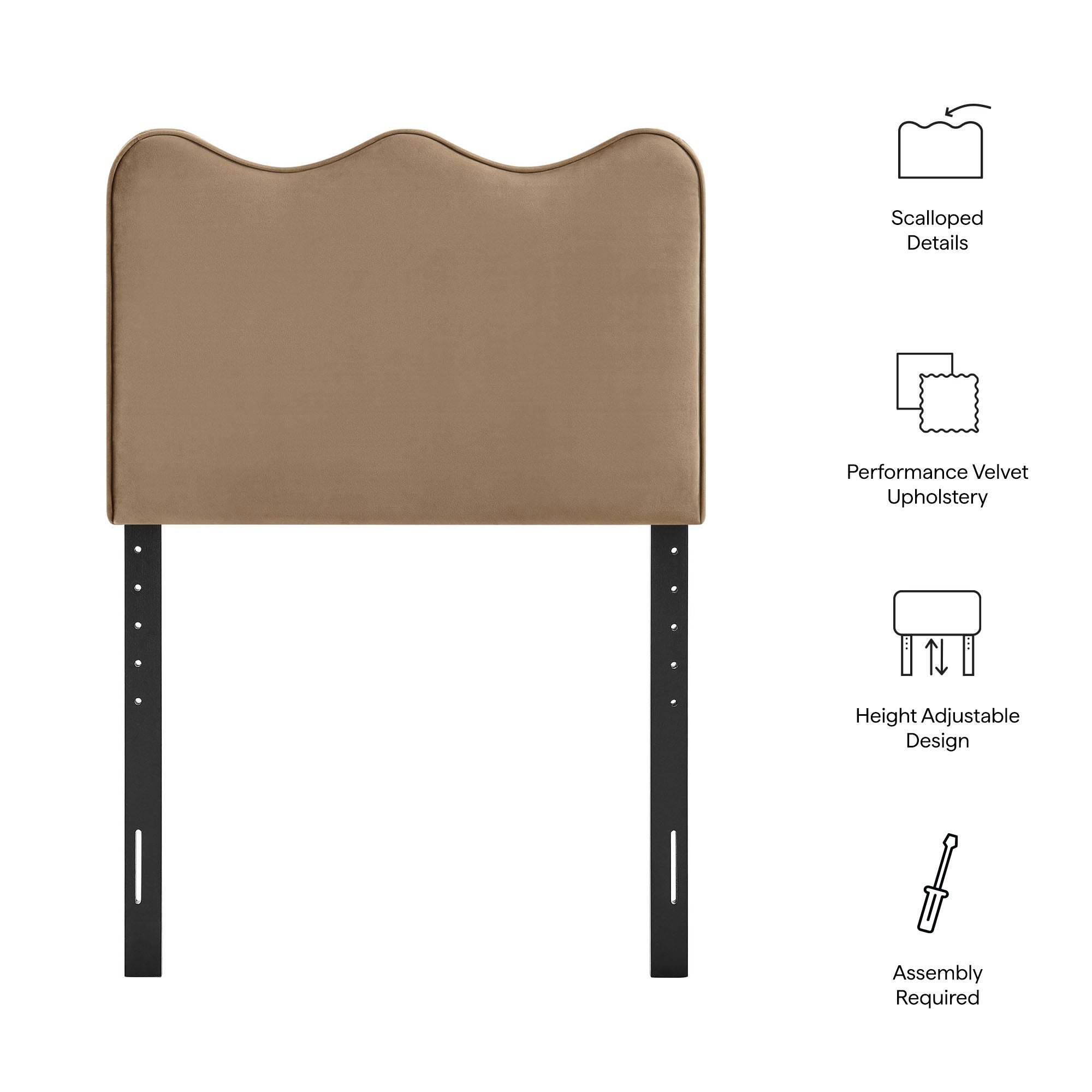 Athena Upholstered Headboard view 3