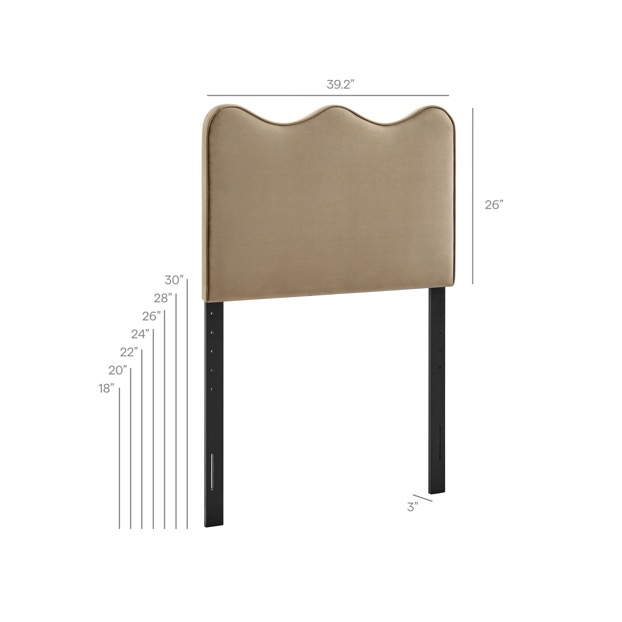 Athena Upholstered Headboard view 4