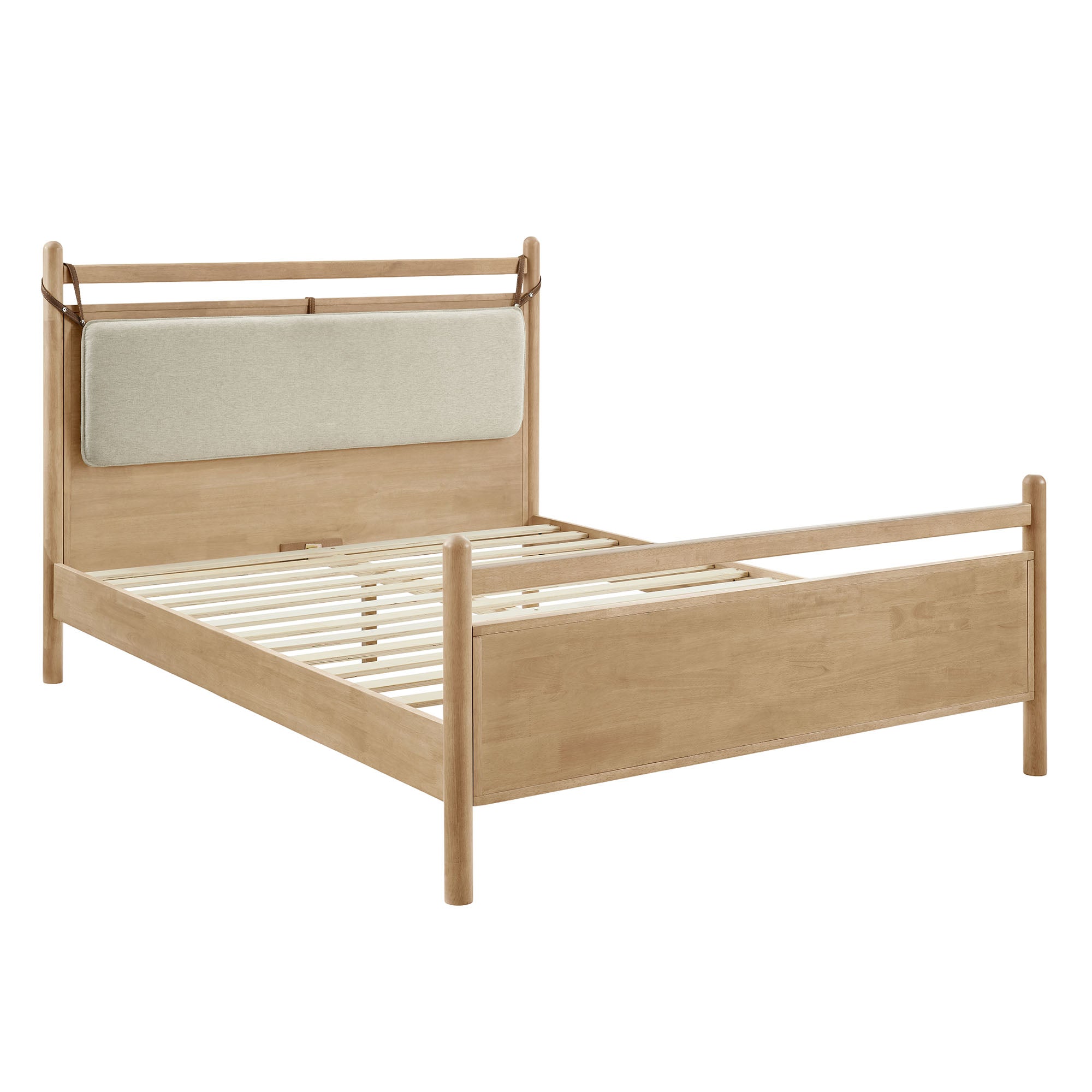 Leni Wood Platform Bed Frame view 6