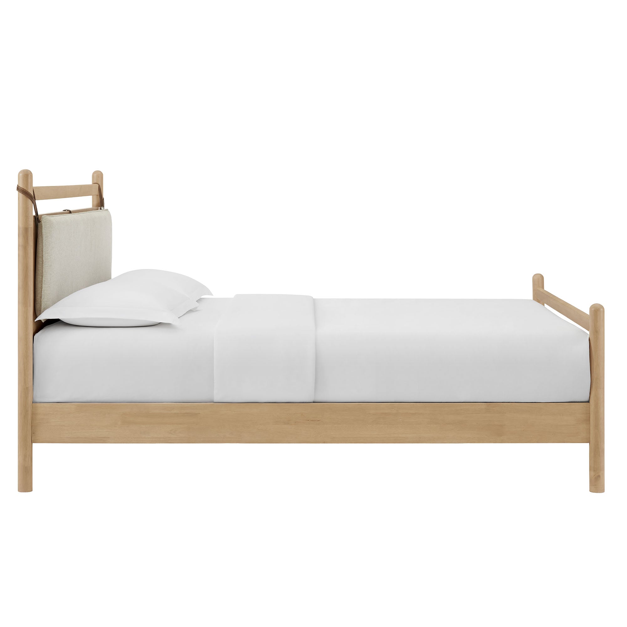 Leni Wood Platform Bed Frame view 7
