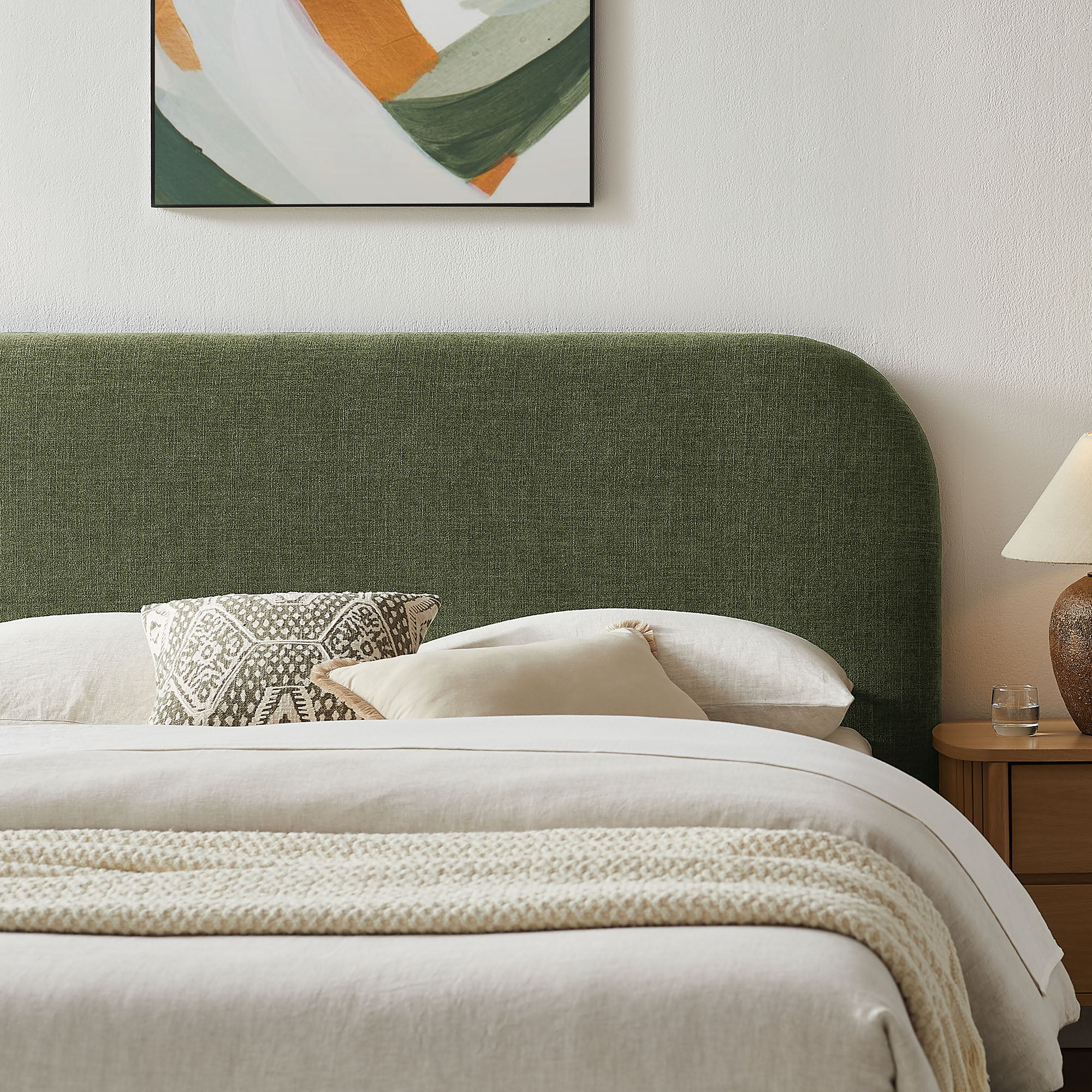 Keynote Fabric Upholstered Storage Platform Bed Frame view 5