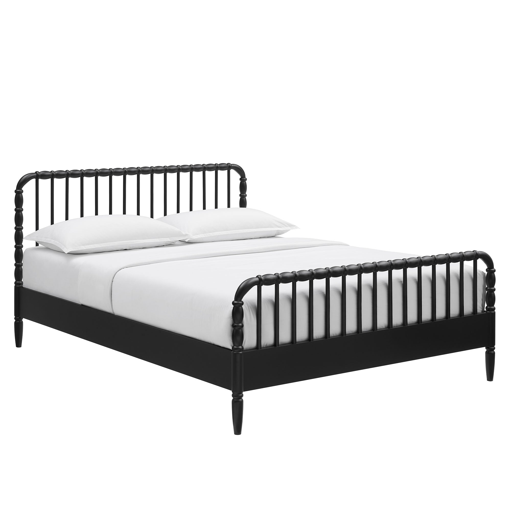 Arlette Wood Spindle Bed Frame view 1
