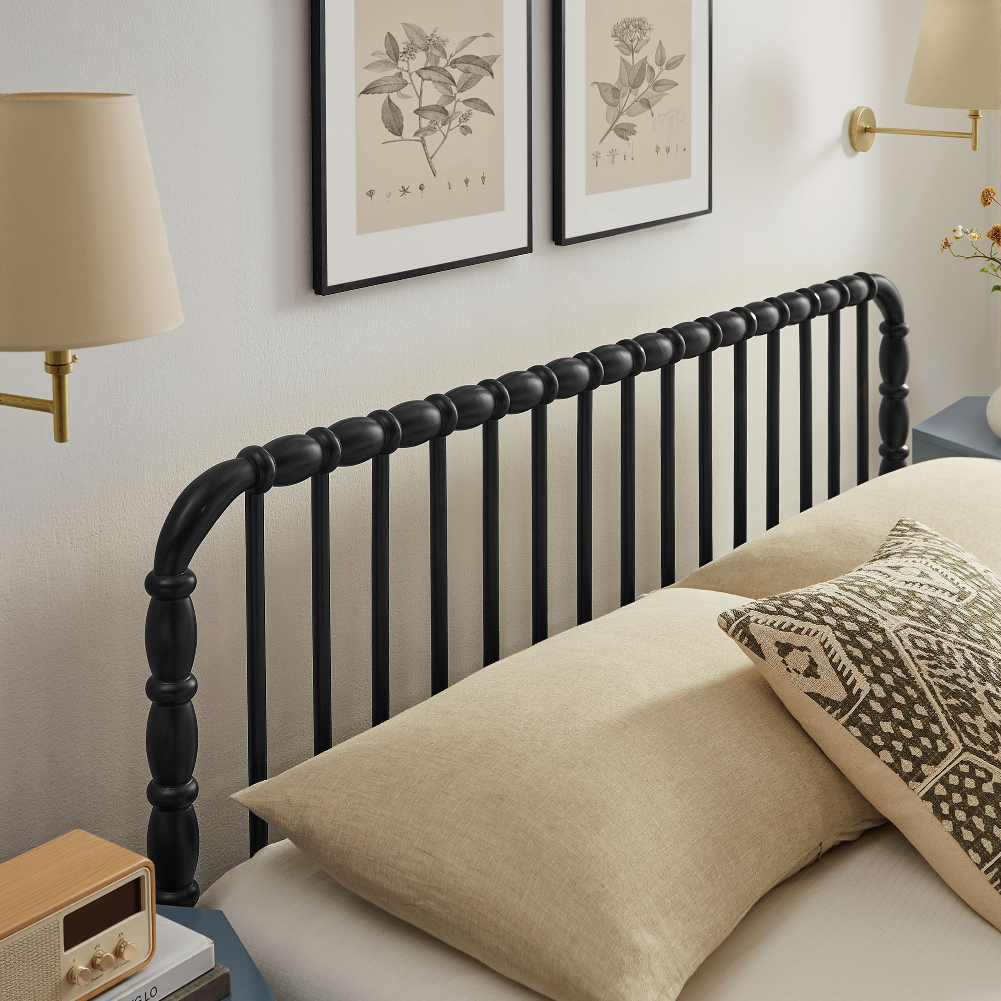 Arlette Wood Spindle Bed Frame view 5