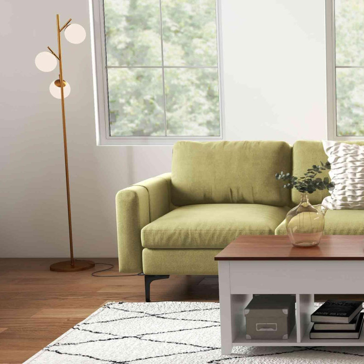 Modern Living Room Set: Modular L-shaped Sectional Sofa view 4