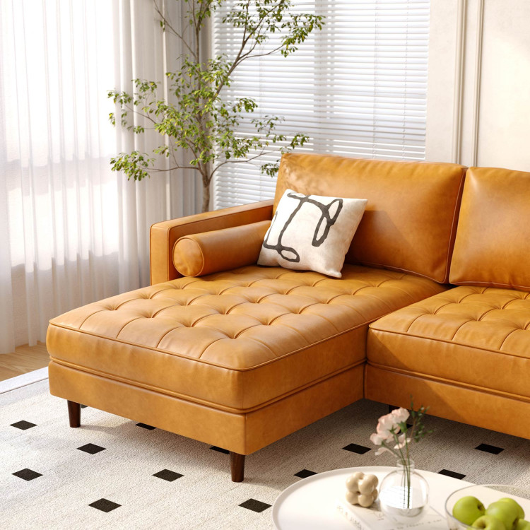 3-Seat L-Shaped Sectional Sofa Couch for Living Room view 8