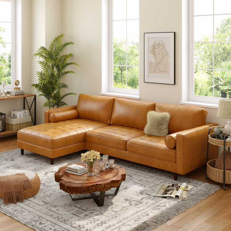 3-Seat L-Shaped Sectional Sofa Couch for Living Room view 6
