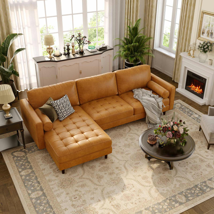 3-Seat L-Shaped Sectional Sofa Couch for Living Room view 7