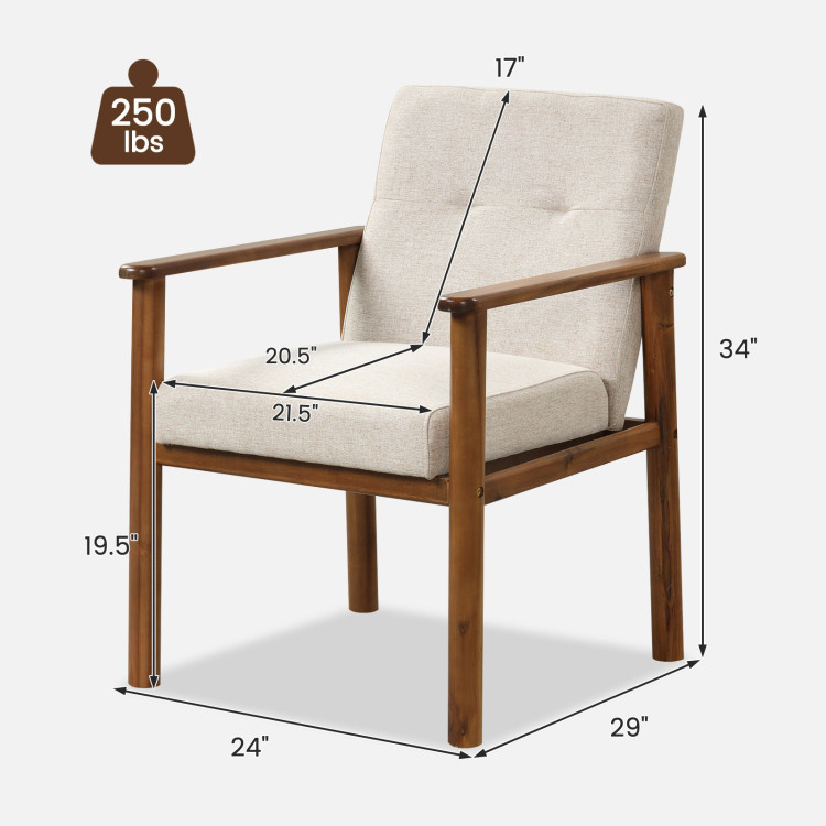 Modern Living Room Set: Loveseat, Armchair, Side Table & Coffee Table view 8