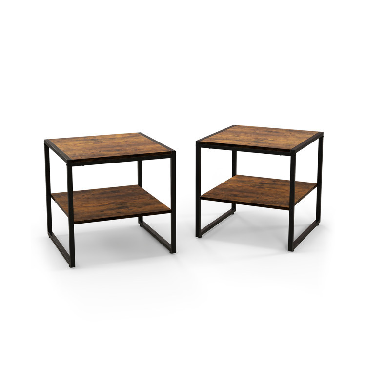 Modern Fabric Sofa and Accent Chair with 2 Side Table for Living Room view 1