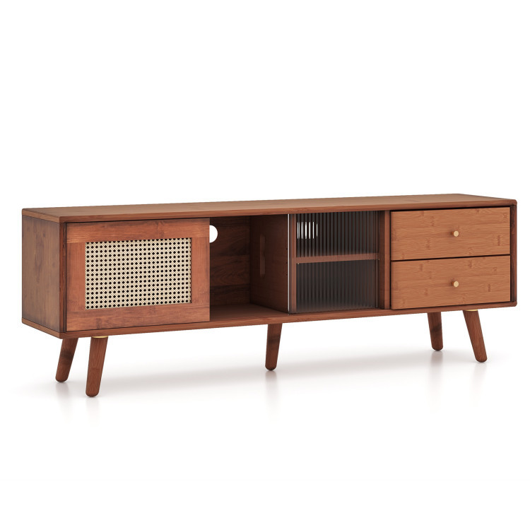 Living Room Bundle: TV Stand, Storage Cabinet and Accent Chair view 4