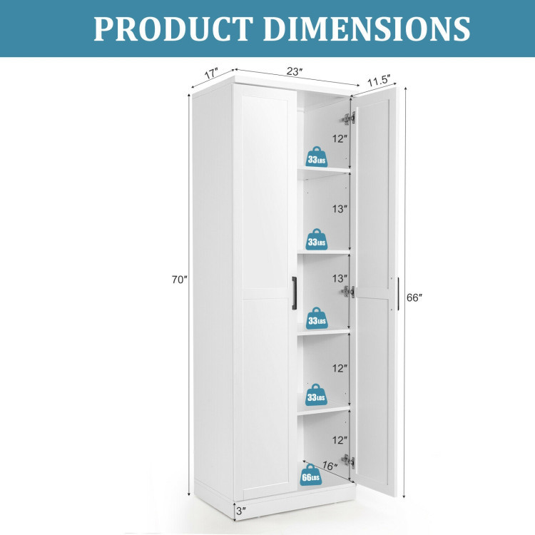 Dining Room Set: Tall Storage Cabinet and Trash Can Cabinet and Wall Mount Storage Organizer view 3
