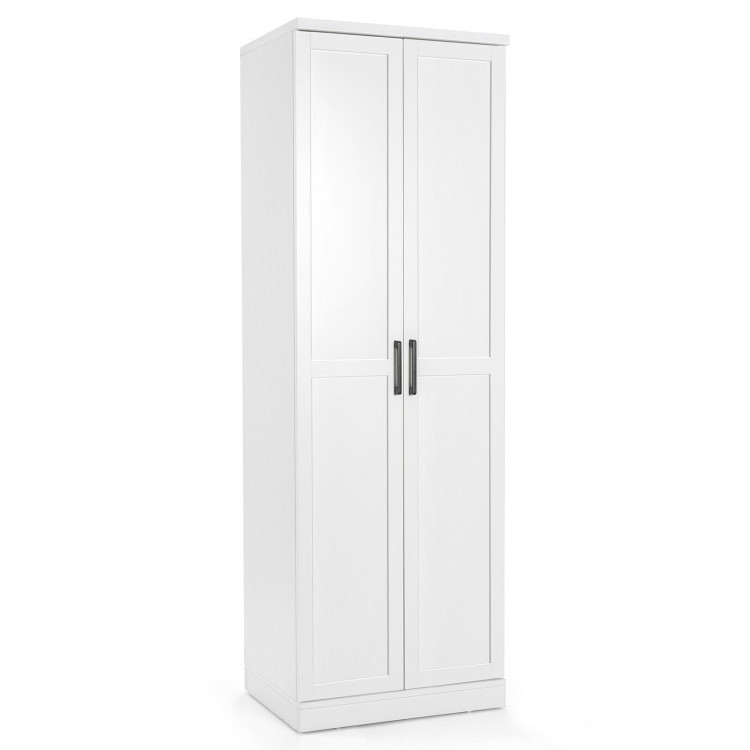 Dining Room Set: Tall Storage Cabinet and Trash Can Cabinet and Wall Mount Storage Organizer view 1