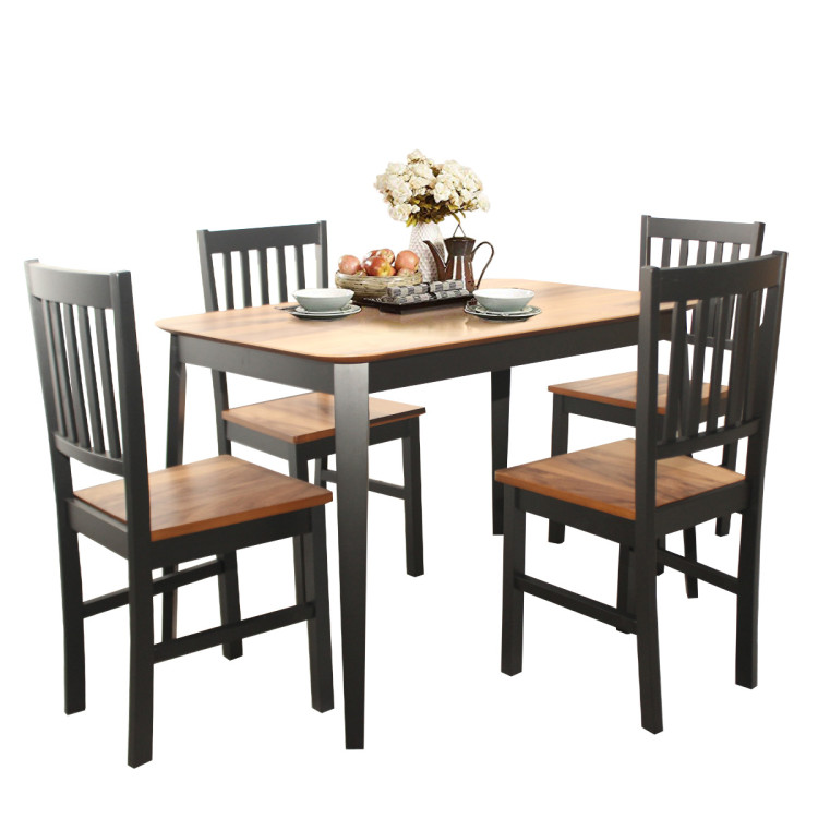 Dining Table and Chair Set Home Kitchen Furniture Tables Chairs Set view 1