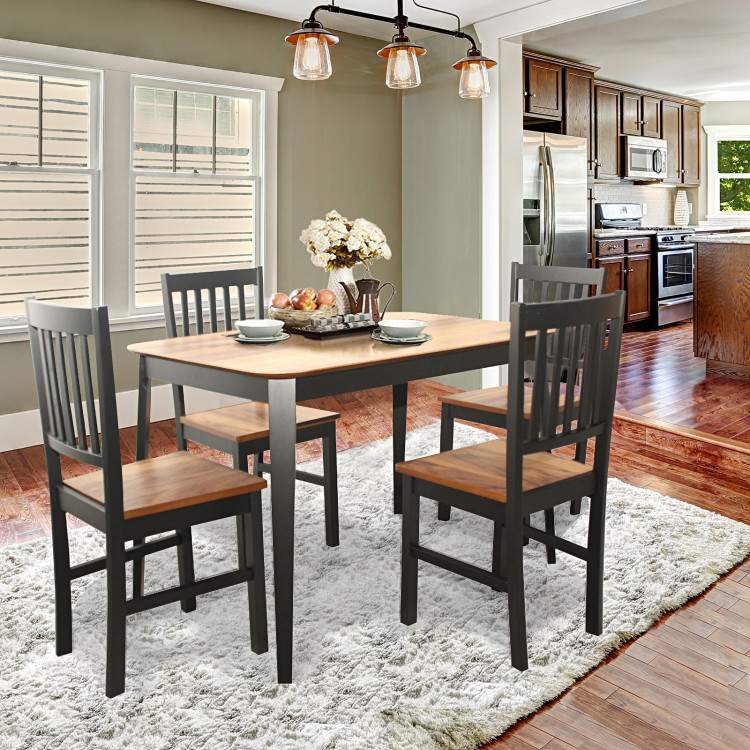 Dining Table and Chair Set Home Kitchen Furniture Tables Chairs Set view 2