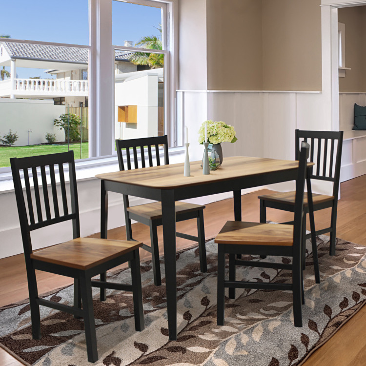 Dining Table and Chair Set Home Kitchen Furniture Tables Chairs Set view 6